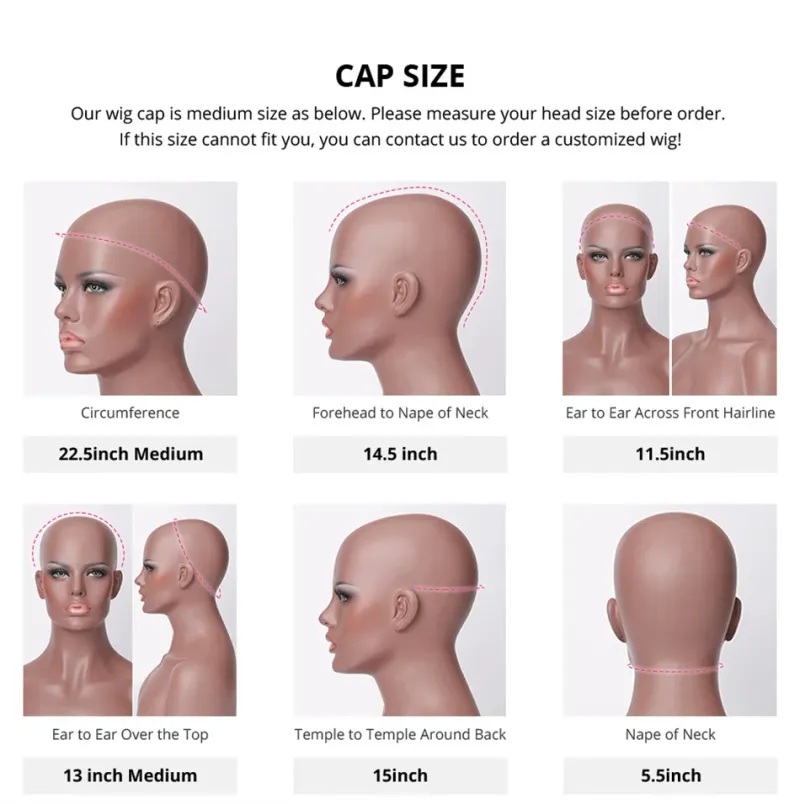 6X6 Brazilian Body Wave Human Hair Lace Frontal Full Lace Glueless Wig 13X4 HD Transparent Wig_voghion.com