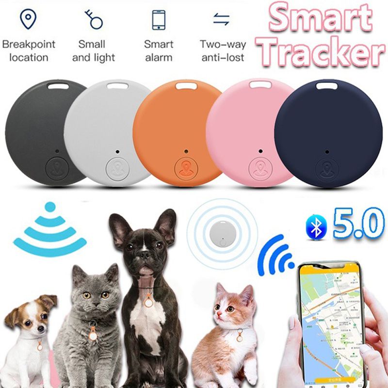 Tracker Anti-lost Alarm Mini Wireless Bluetooth-compat Tracker Car Child Older Bag Wallet Key Finder Locator Anti Lost Alarm_voghion.com