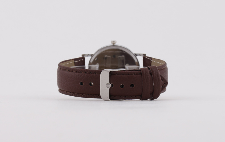 Nordic minimalist fashionable large dial men and women, car strap watch for students_voghion.com