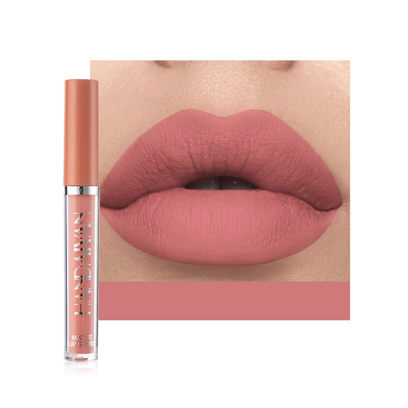 Explosieve HANDAIYAN niet gemakkelijk te bevlekken Cup Mist vloeibare lippenstift 6-pack kleur lipglazuurset_voghion.com