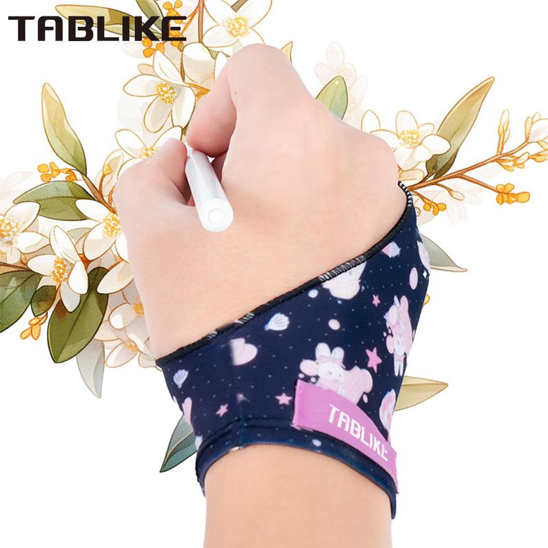 TABLIKE Colorful Drawing Glove Ipad, Tablet Painting, 3-layer Palm Protection Gloves For XP-PEN, WACOM, HUION, Digital_voghion.com