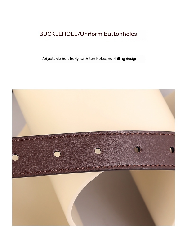 2023 neue Heiße Verkauf Top Schicht Rindsleder Kleine Fashion Echtes Leder Gürtel frauen Vielseitige Gürtel Dekoration Hosen Gürtel_voghion.com