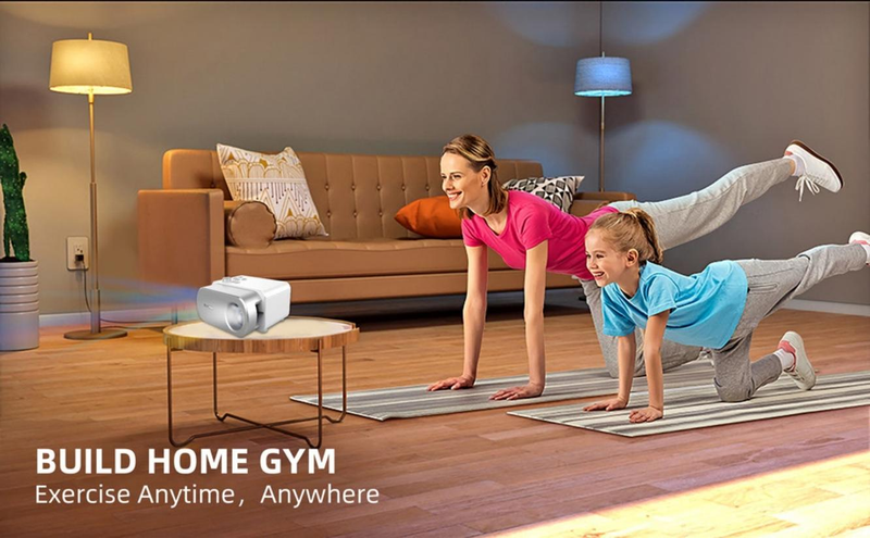 1pc High-definition Mini Lightweight Home Projector, Experience An Unprecedented Home Theater Experience_voghion.com