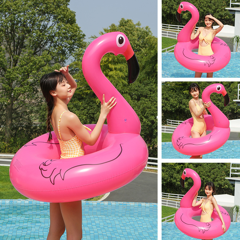 Aufblasbare Pailletten für Wassersportarten, Flamingo-Halterungen, schwimmende Betten und Schwimmringe für Erwachsene von Instagram_voghion.com