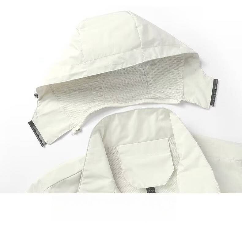 Nouvelle collection d'automne de vestes d'assaut pour hommes et femmes, coupe ample, casquette amovible, veste imperméable d'extérieur_voghion.com