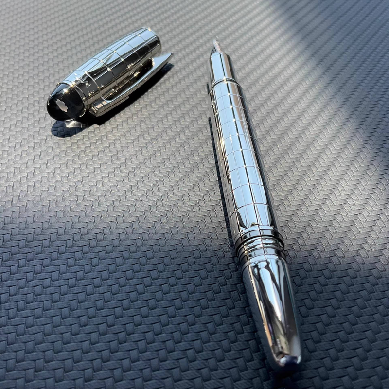 Grousshandel Grousshandel Luxus Monte Schwaarz Harz A Kristallstär Rollerball Pen / Kugelschreiwer / Füllfedern Geschäftsbüro Pabeierwaren Kaddo Mb003_voghion.com