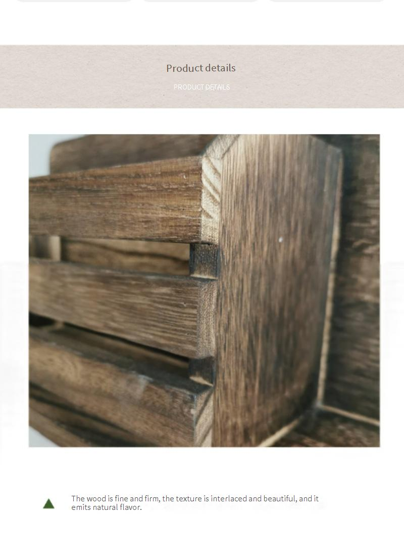 Moderner Wandschlüsselhalter aus Holz – Minimalistischer Organizer für den Eingangsbereich mit 6 Haken, rustikale Wohndekoration für Schlüssel und kleine Gegenstände (Anthrazit-Finish, 38,9 x 7,7 cm)_voghion.com