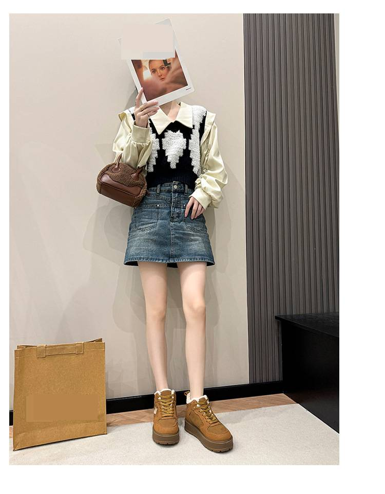 Women's Shoes High Top Plus Velvet Thickened Snow Boots For Women Winter New Warm Retro Suede Cotton Shoes Popular Casual Shoes_voghion.com