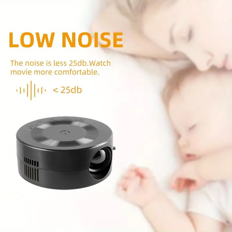 Portable Theater 1080p Android Smart HD 4K Wireless Projector For Home Use_voghion.com