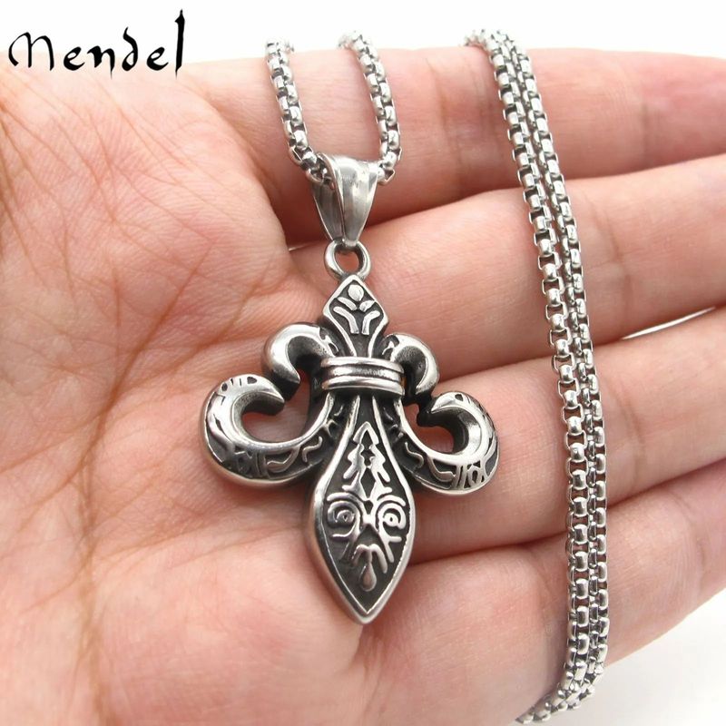 Metall versilberte quadratische Schnalle Seitenkette Punk Hip Hop Rock Style Herren kubanische Sporthalskette_voghion.com