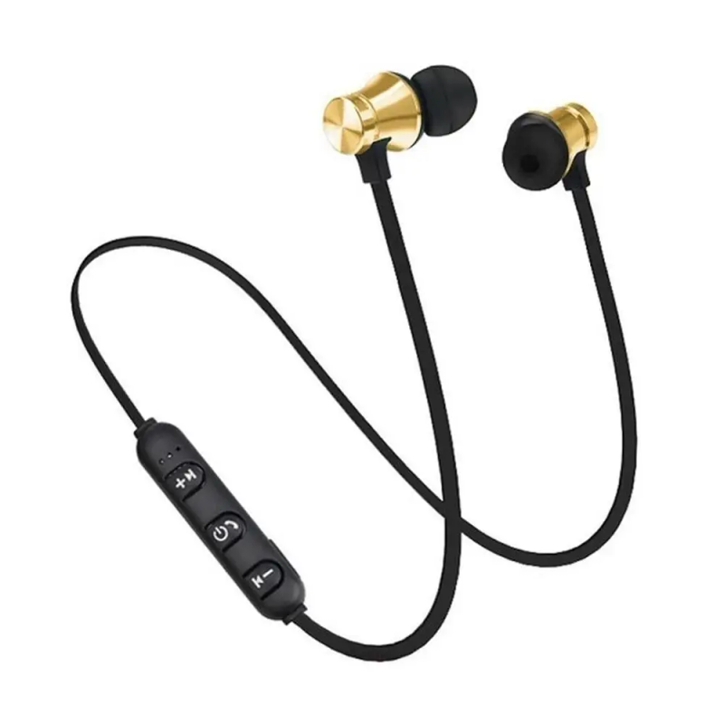 XT11 Magnetisk trådløs Bluetooth-hodetelefon In-Ear Stereo Musikkhodesett Sportsøreplugg med mikrofon Universalhodetelefoner_voghion.com