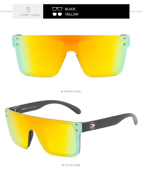 Jaunas polarizētas sporta saulesbrilles Trend Outdoor riteņbraukšanas saulesbrilles vīriešiem sievietēm viengabala lēcas saulesbrilles 100% UV aizsardzības brilles_voghion.com