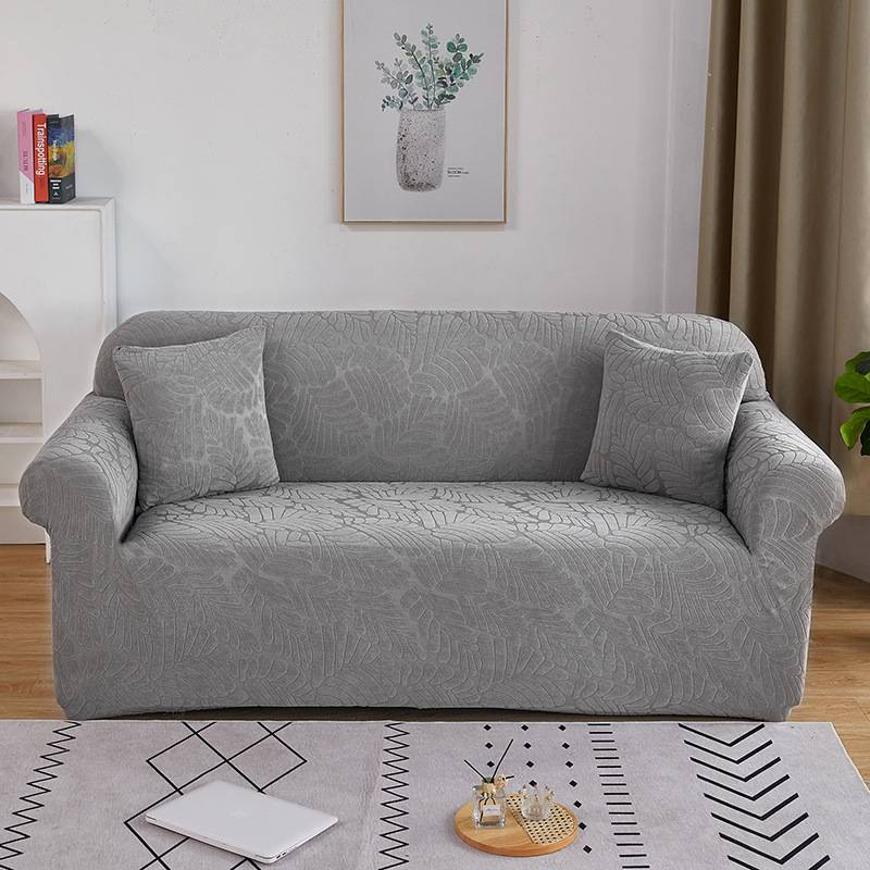 High weight thickened knitted all-inclusive elastic sofa cover universal full cover combination sofa cover_voghion.com