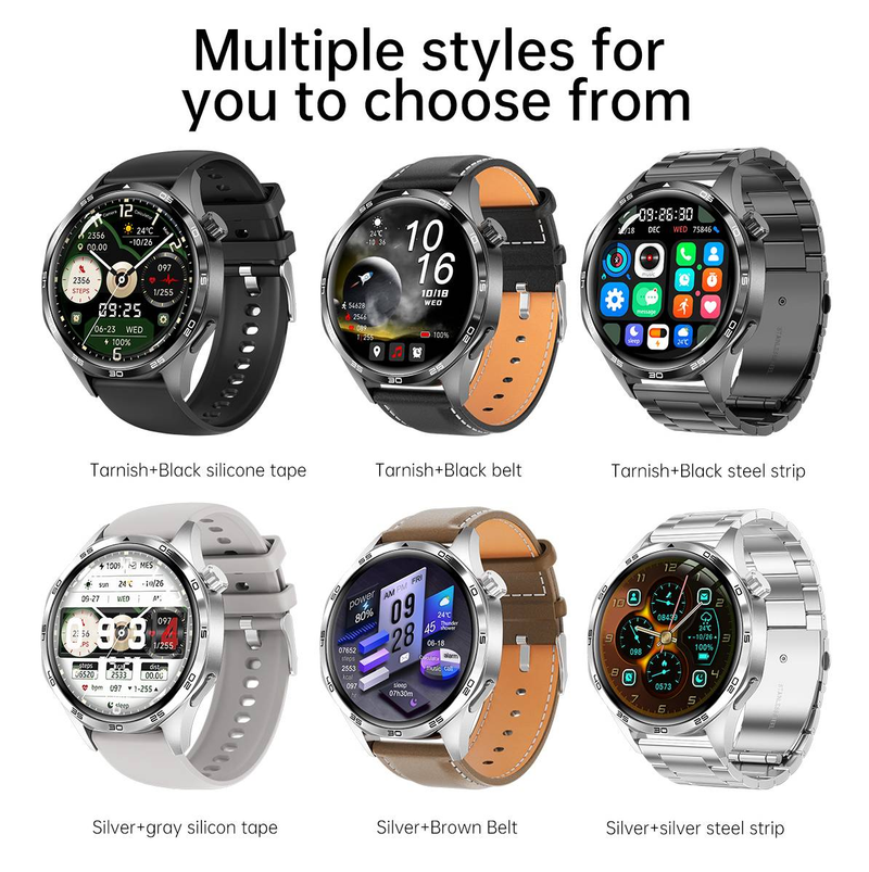 HUAWEI WATCH GT 5 Pro Akıllı Saat Xuanji Algılama GPS NFC Akıllı Saat Erkekler Pusula Bluetooth Çağrı Spor Adam Akıllı Saat Cep Telefonu için_voghion.com