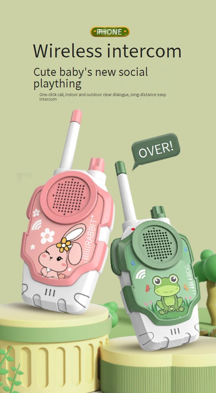 Walkie Talkie Children's Walkie Talkie Toys Wireless Pager One To One Baby Outdoor Boy And Girl Interactive Pager_voghion.com