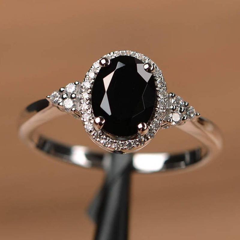 Heißer Verkauf Versilbert Ringe Für Frauen Rubin Smaragd Saphir Schmuck Hochzeit Verlobungsring Großhandel_voghion.com