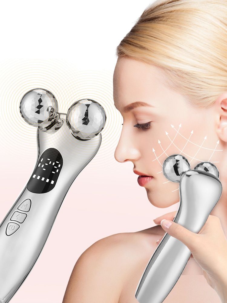 roller Facial Massage Intelligent Mode 9-level 4D Pulse Slimming Shaping Home Beauty Device_voghion.com