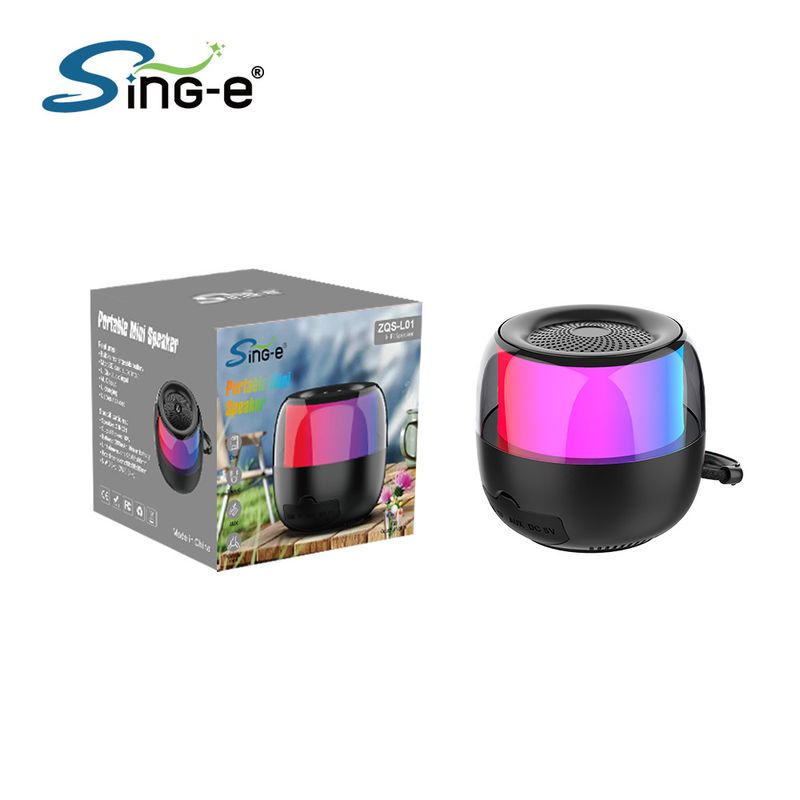 ZQS-L01 Bluetooth Speaker K Song Small Audio Outdoor Portable Desktop Wireless Computer Subwoofer_voghion.com