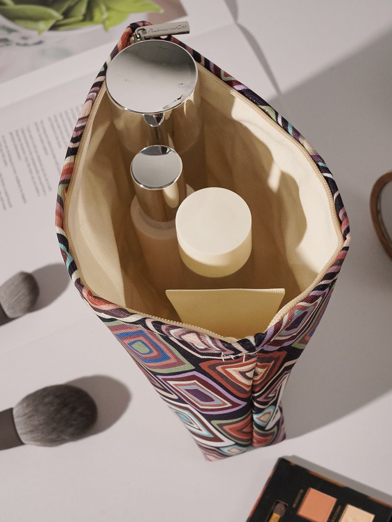 TK Xiyin Cross Border Spezialversorgung Graffiti Geometrisches Hochwertiges Stickmuster Hochwertige tragbare Aufbewahrungskosmetiktasche Fabrik_voghion.com