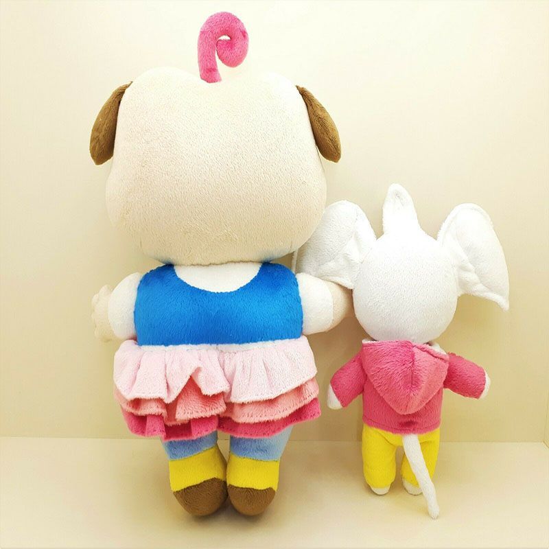 Set di peluche a forma di patata e patatine morbide, bambola di topo e carlino_voghion.com