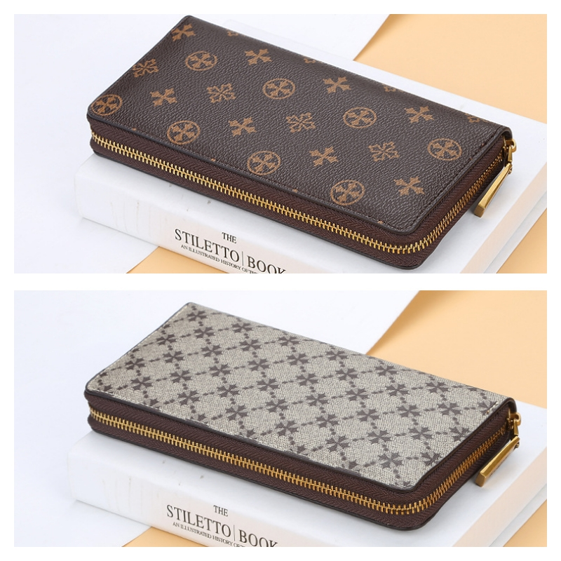 2020 neue Lange Frauen Sommer Marke Top Qualität PU Brieftaschen 12 Karte Halter Mode Weibliche Geldbörse Brieftasche Für Mädchen_voghion.com