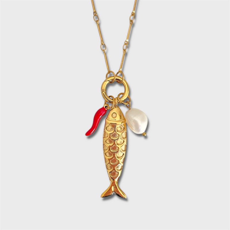 Men And Women's Jewelry Vintage Adjustable Birthstone Pendant Necklace With DIY Charms – Boot, Heart, Pearl, Starfish, Enamel Flower & More_voghion.com