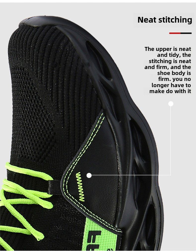 Herrenschuhe Klingenschuhe Fischschuppen-Sportschuhe Neue Herren-Laufschuhe fliegende gewebte atmungsaktive Freizeitsportschuhe_voghion.com