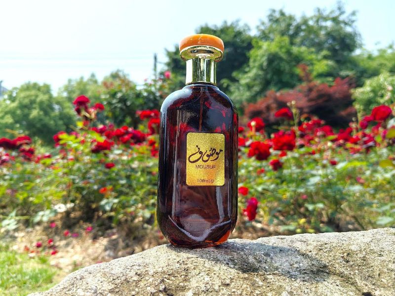 Foreign Trade Arab MOUSUF Herren- und Damenparfüm 100 ml, anhaltender Duft, Dubai Neutral Leinenbeutel, Parfüm_voghion.com