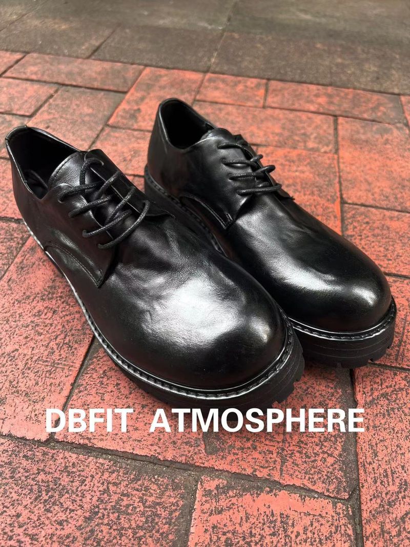 Horse Skin Washed Casual Odlight Distressed Micro Pleated Shoes For Four Seasons_voghion.com