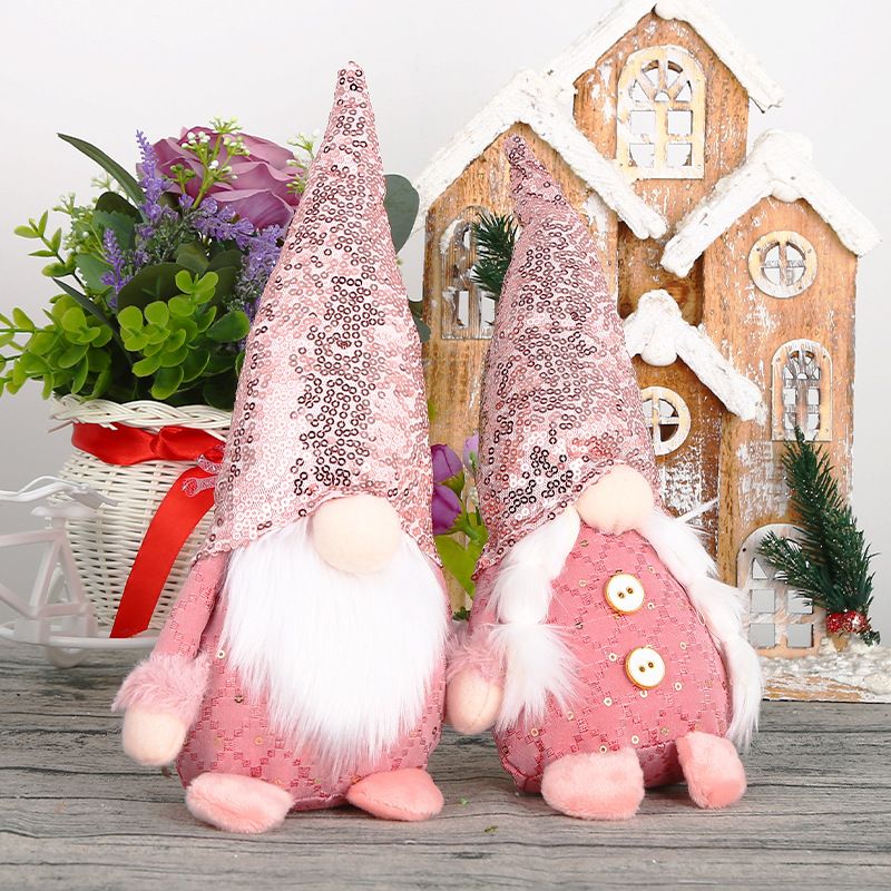 New Rudolf Day Old Man Snowman Plush Doll Window Decoration Christmas Tree Ornament_voghion.com