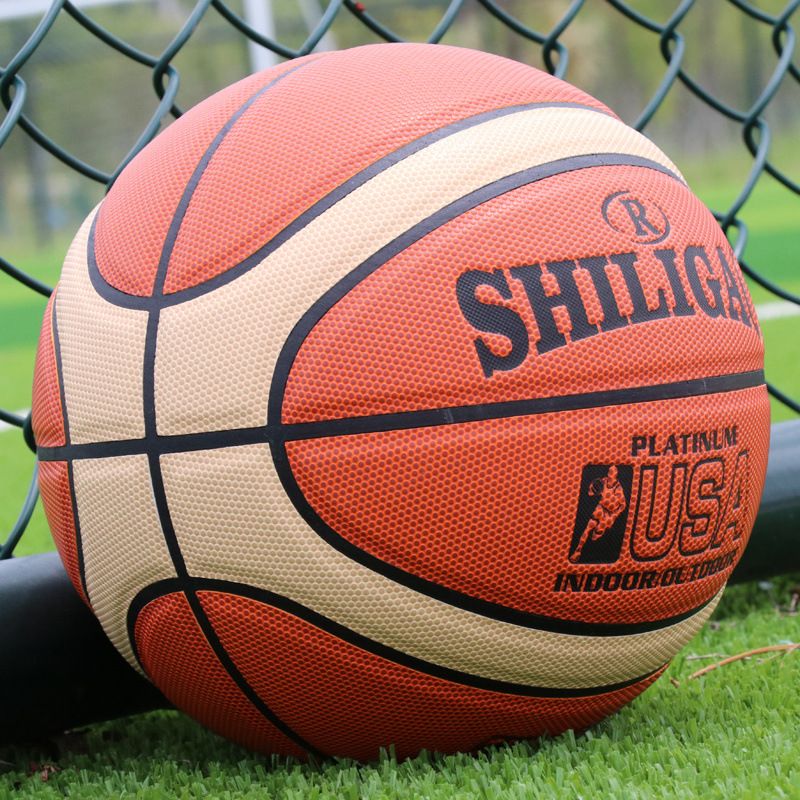 Basketball Echtes Rindsledergefühl Drinnen und Draußen Verschleißfest Nr. 7 Wettkampfball für Erwachsene 6 Studentinnen 5 Kinder_voghion.com