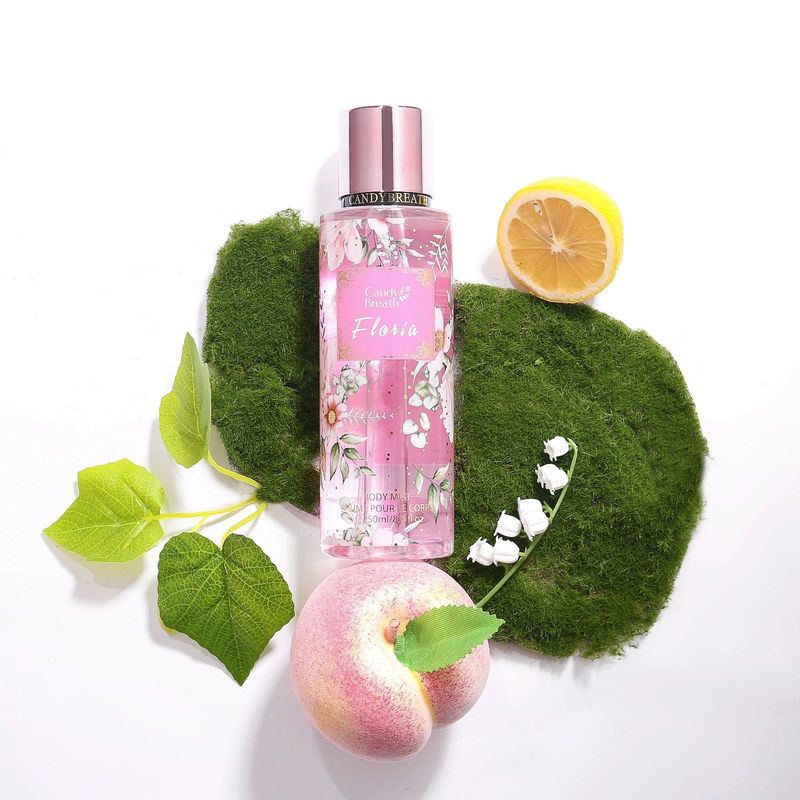 Spray de fragrância corporal feminina, fragrância floral não pungente duradoura, spray de perfume_voghion.com