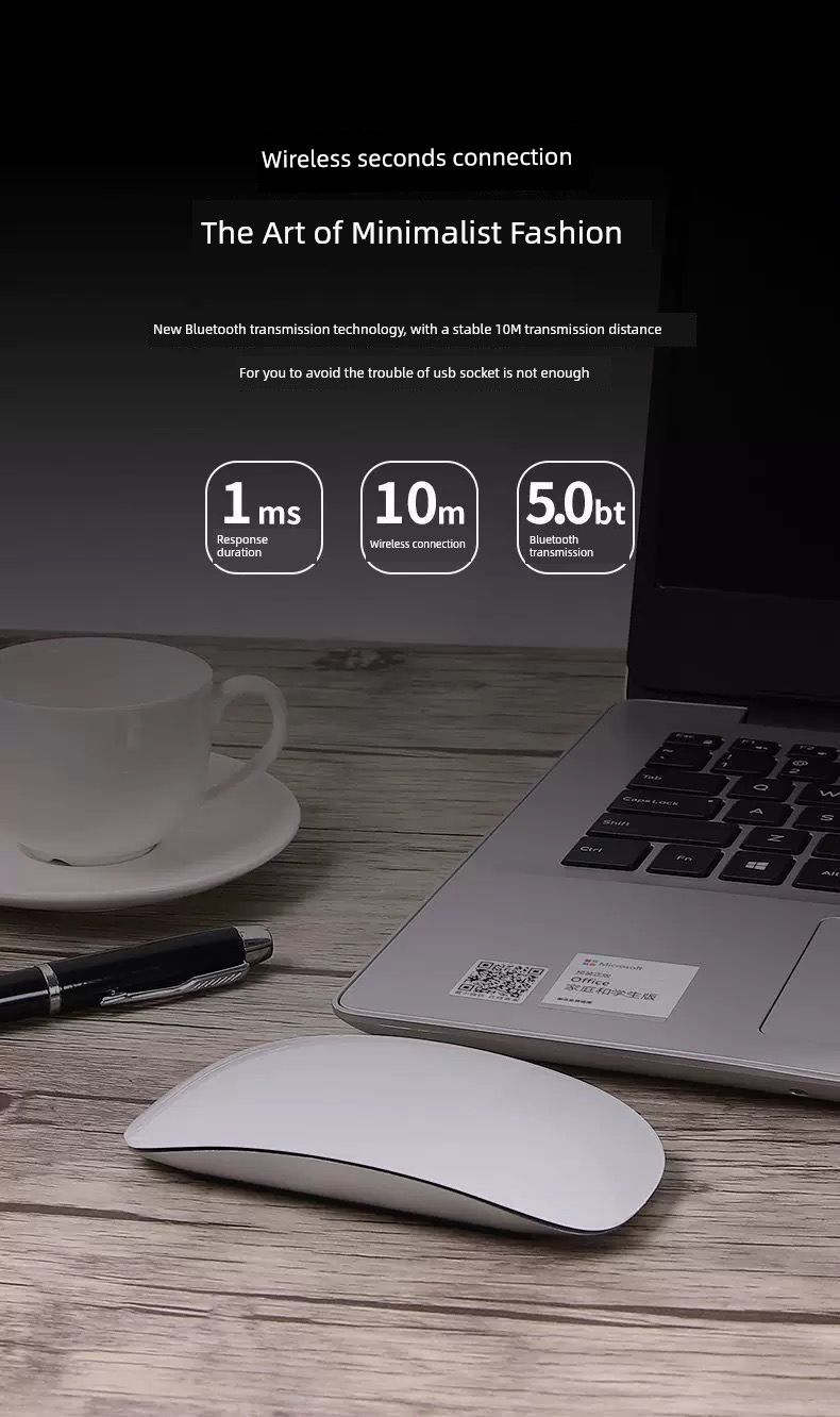 Souris Bluetooth Pro pour téléphone portable sans fil pour iPhone_voghion.com