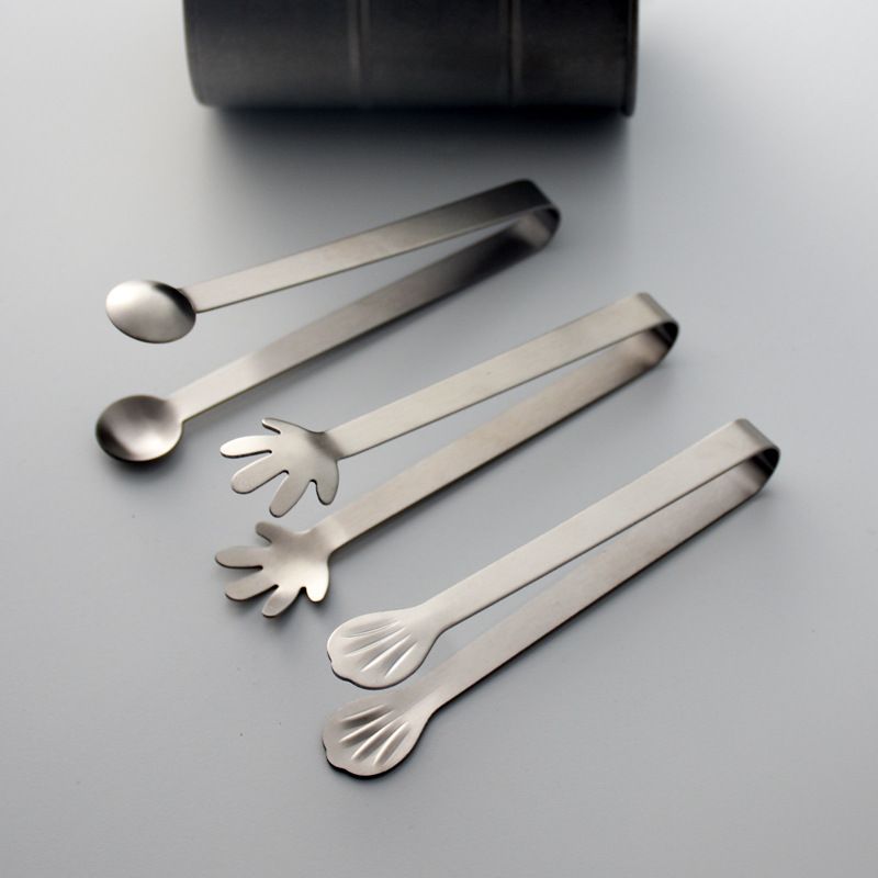 Pegador de toalha nórdico de aço inoxidável para lanche de gelo, café, cubo de açúcar, fatia de limão pequena e fofa_voghion.com