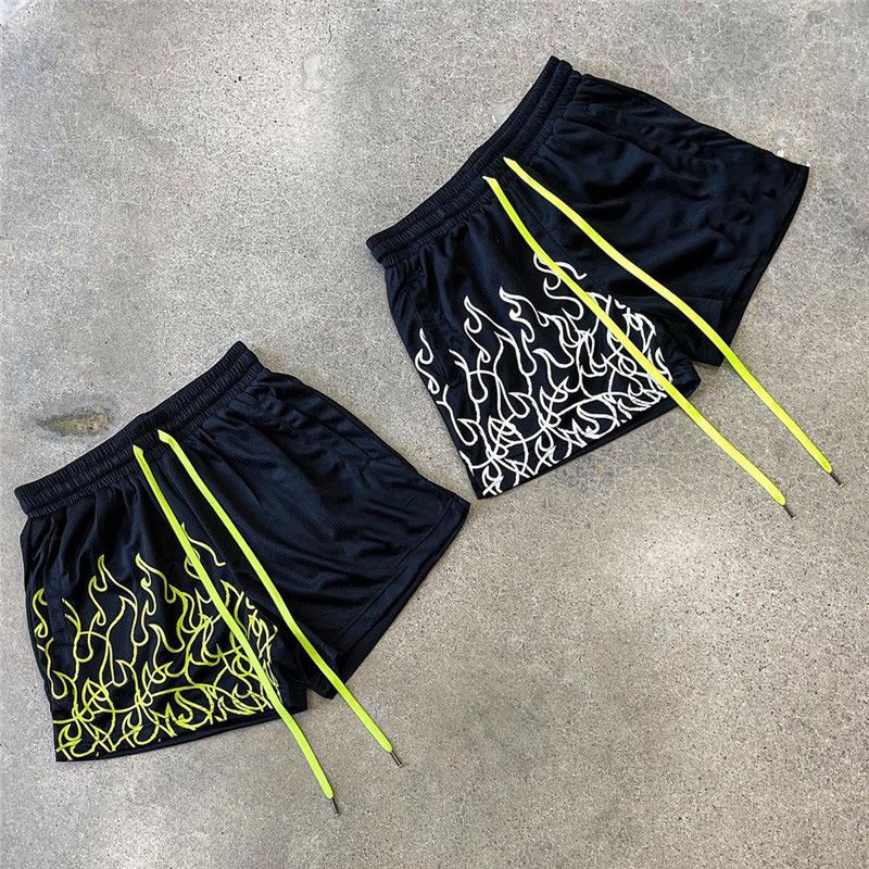 Men's Mesh Gym Shorts - Quick-Dry Workout Running Shorts With Breathable Liner (Lightweight Side Pockets Moisture-Wicking For Training & Cardio)_voghion.com