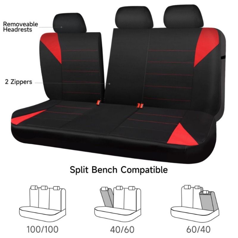 4/9pcs And Headrest All-Season Universal Car Seat Covers Vehicle Cushion Protectors_voghion.com