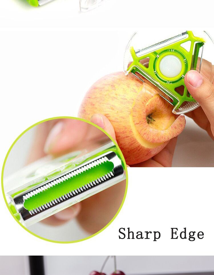 Multi-function Whirling Vegetable Peeler Grater Fruit Vegetable Cutter Peeler Kitchen Gadgets Potato Slicer Cooking Cutter Tool_voghion.com