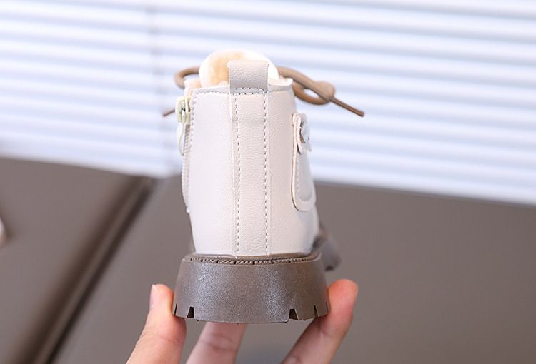 Bottines Martin pour garçons et bébés 2024 pour enfants, grandes bottes courtes chaudes en coton pour filles_voghion.com