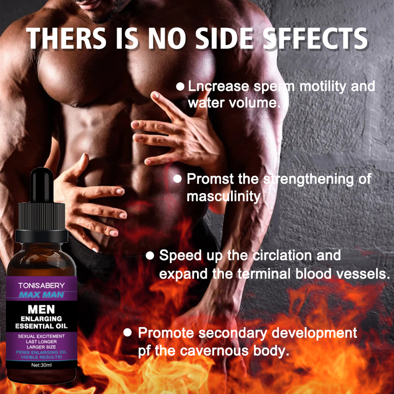 Özel Markalı Büyütme Yağı Erkekler İçin Büyüme Uzatma Serumu Yan Etki Yok_voghion.com