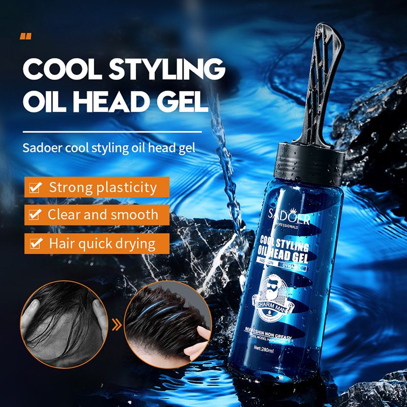 Alle Engels SADOER Cool Oil Hoofdgel Sterke langdurige vorm Natuurlijk luchtig en geurig_voghion.com