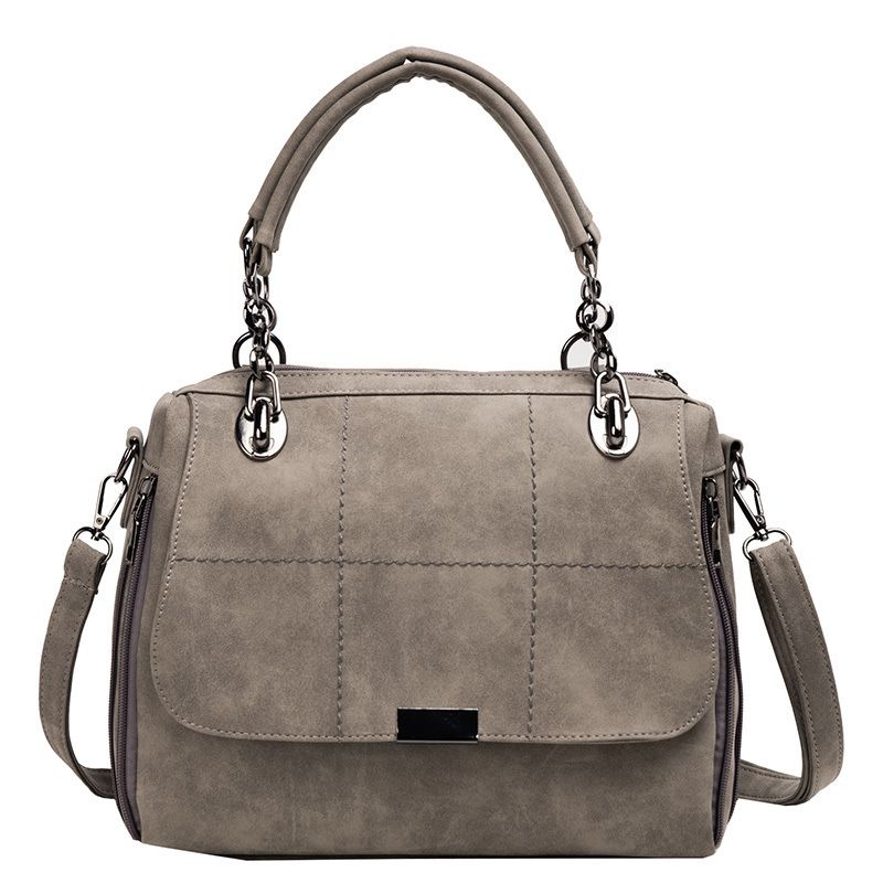 Borsa a tracolla grande in pelle vegana per donna, borsa a tracolla alla moda, borsa con manico superiore, per lavoro e viaggi_voghion.com