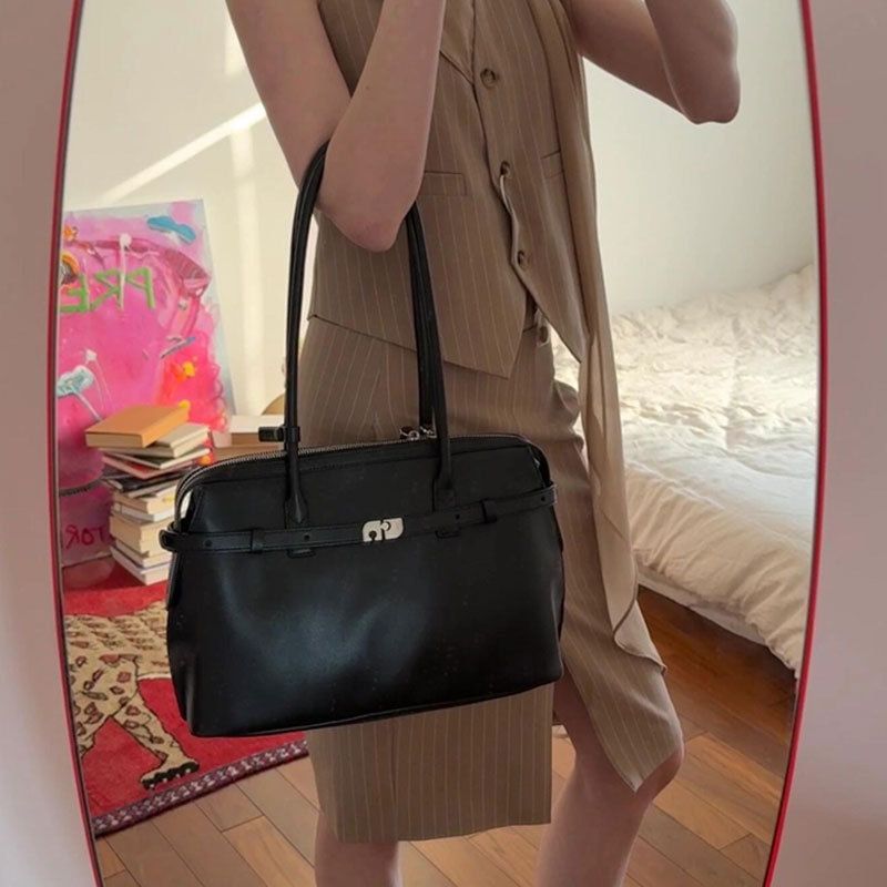 Borsa a tracolla casual da pendolare, borsa a mano, borsa a mano con tracolla, modello coreano INS, primavera estate 2025 da donna_voghion.com