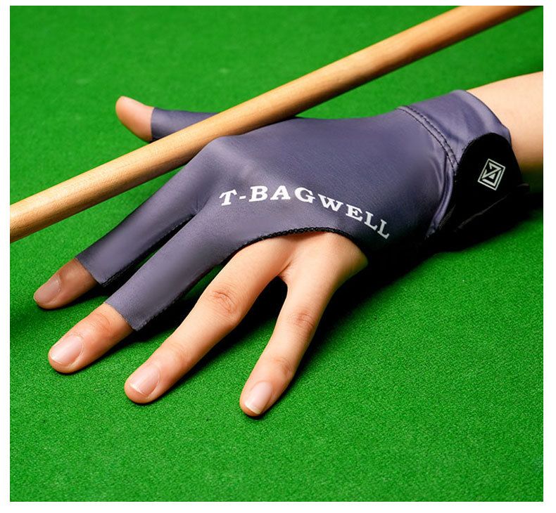 Professionelle Snooker-Achtball-Handschuhe, Dreifinger-Eisseide, hohe Elastizität, leicht, atmungsaktiv, rutschfest_voghion.com