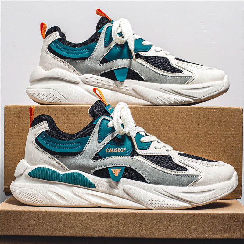 Spring Breathable Meh Odor Reitant Board Caual Port Men' Oft Ole Running Dad Hoe, Anti Lip Forret Gump_voghion.com