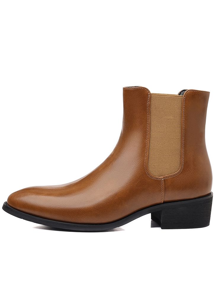 Herren Freizeitstiefel Bequeme Oxfords Stiefeletten für Herren_voghion.com