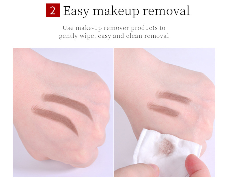 Makeup 1818 szemöldökceruza vízálló és izzadságálló, fakulásmentes tartású, stúdió sminkeseknek kezdőknek._voghion.com