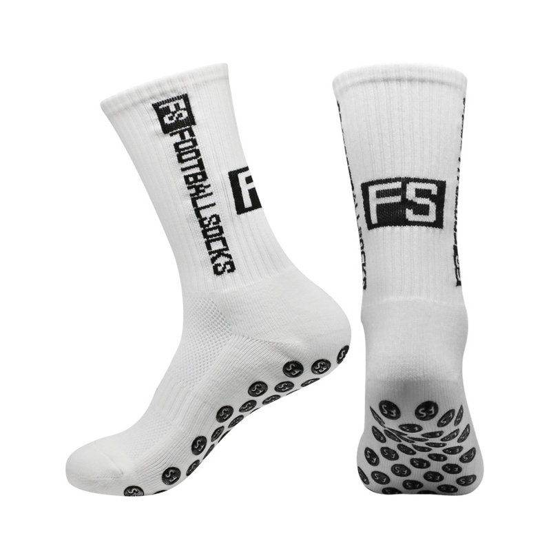 DragonflyDreams 3/4/8 Pairs Non Slip Sport Soccer Socks Anti Slip Football Baseball Unisex Athletic Socks With Grip Pads_voghion.com