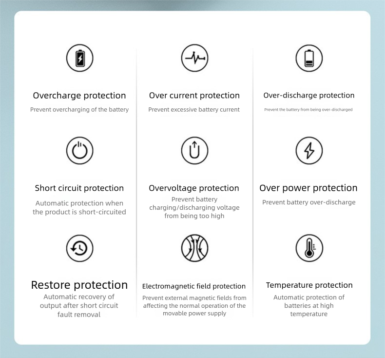 New Poduct With Built-in Cable Powe Bank Potable Digital Display 20000mAh Lage Capacity Mobile Phone Wieless_voghion.com