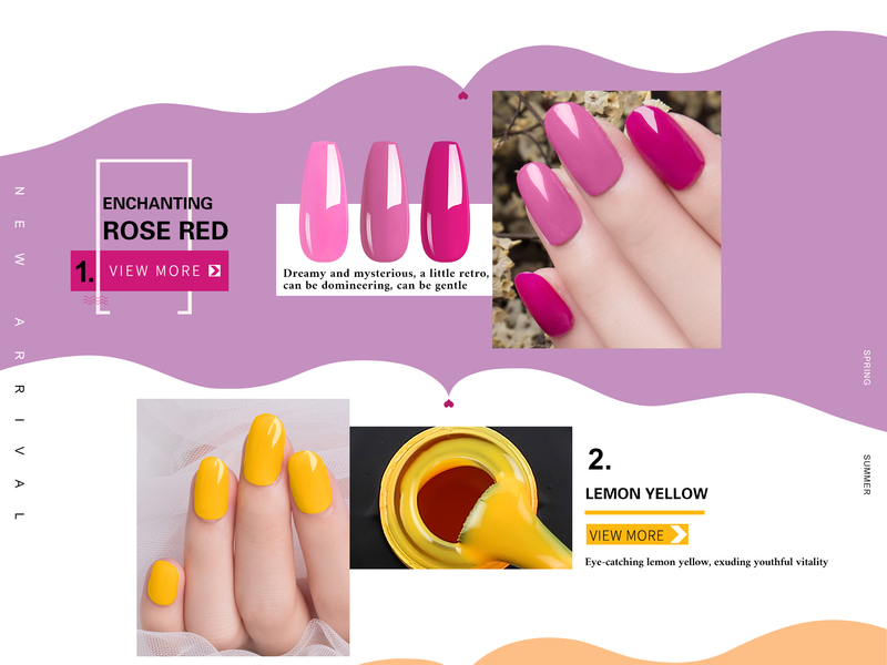 Clou Beaute 6 tk/partii küünegeel poolpüsiv leotav UV geellakk hübriidmaniküür Roosa Nude Red Nails Art küünelakk_voghion.com