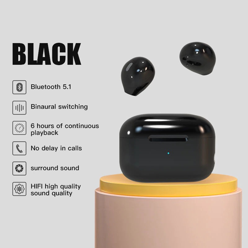 Mini TWS Wireless Bluetooth Noise Cancelling Earbuds HiFi Sound Quality Earpiece Music Earphone Original Headset TWS Headphone With Microphone Mic_voghion.com